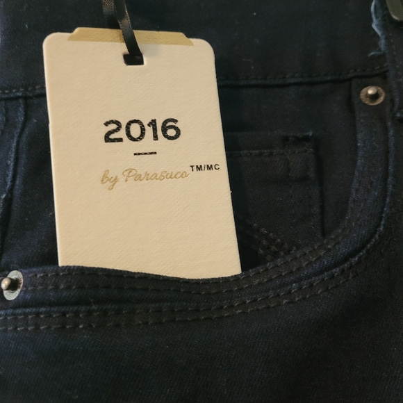 Parasuco dark wash stretch Jean bootcut pant - Picture 4 of 4